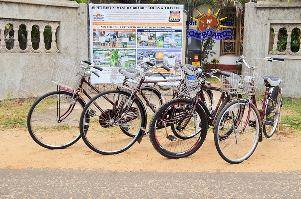 02 - Bicycle rental Batticaloa - East N' West on Board