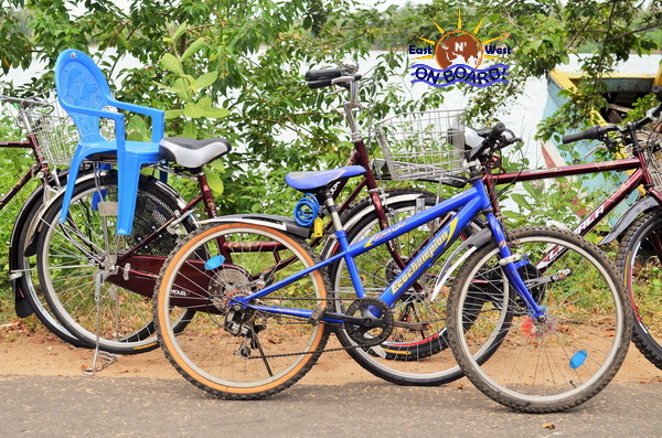 07 - Bicycle rental Batticaloa - East N' West on Board